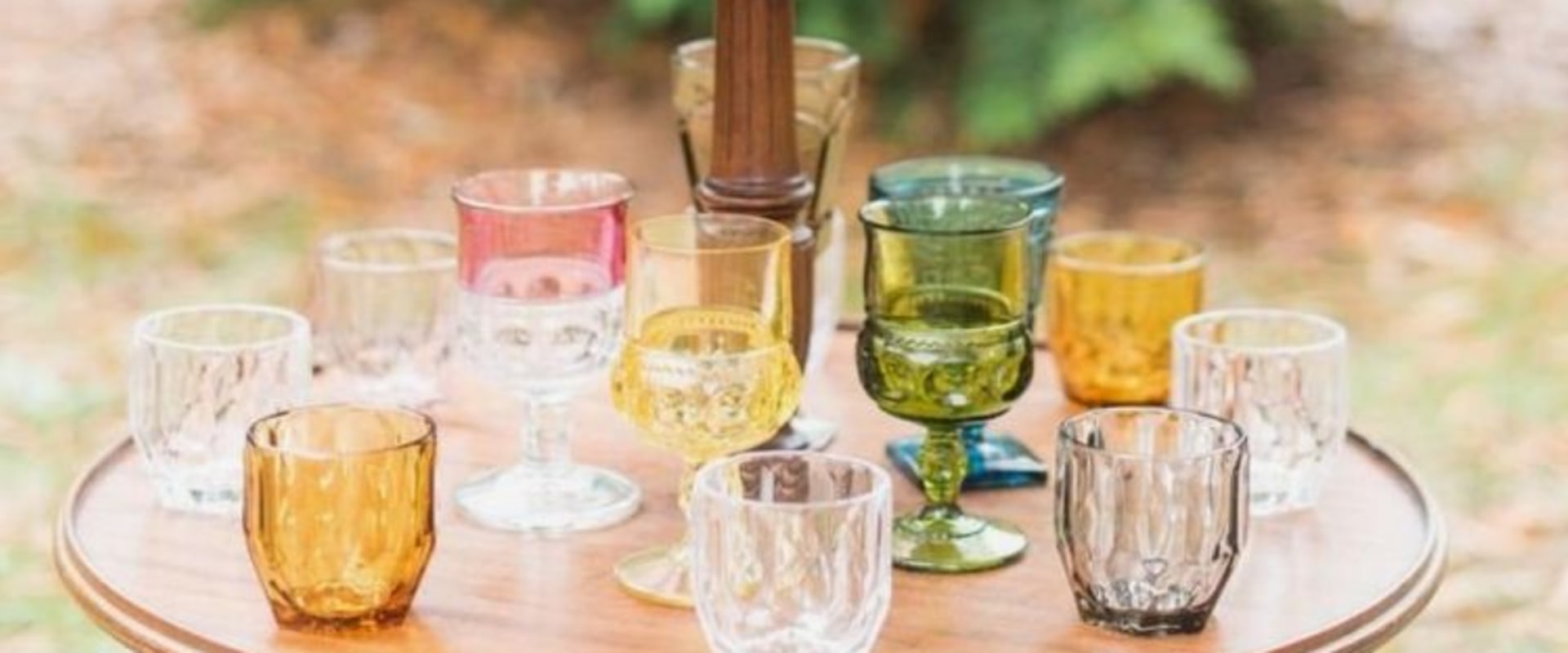 Fine Glassware Presentation Ideas for Mixed-Age Events With Bounce Houses