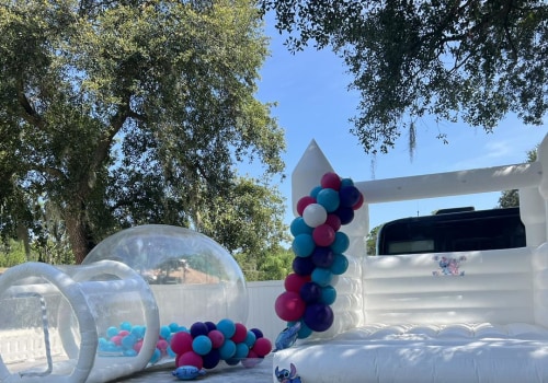 Fine Glassware and Bounce House Rentals: Blending Sophistication and Play
