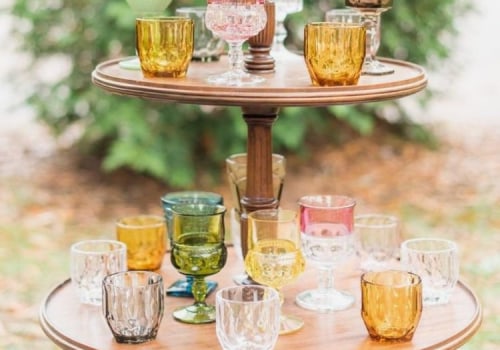 Fine Glassware Presentation Ideas for Mixed-Age Events With Bounce Houses